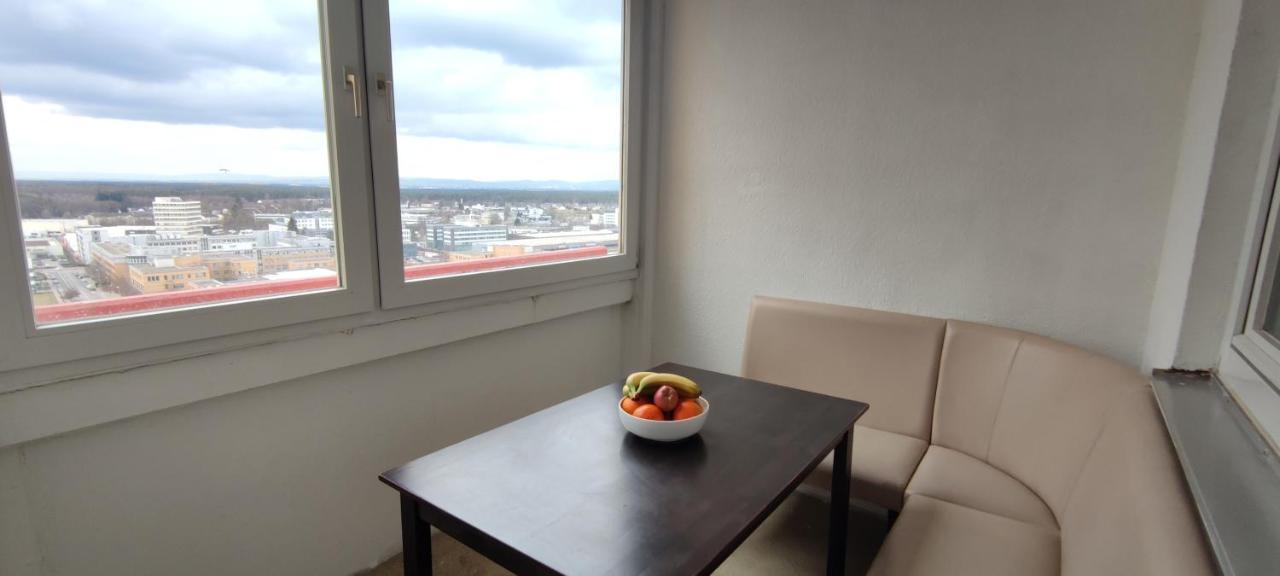 Skyline-Aussicht Und Fantastische Sonnenuntergaenge Apartment Langen  Luaran gambar